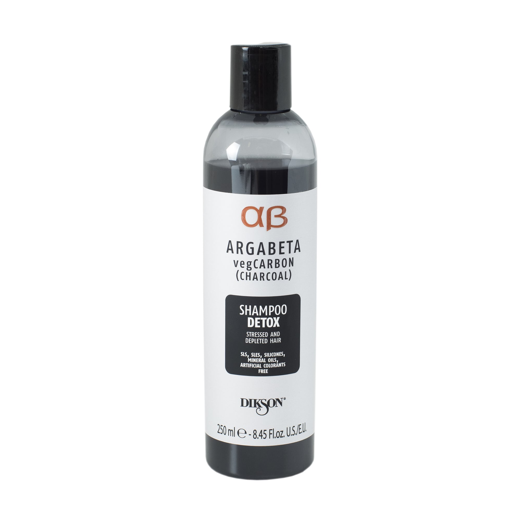 Детокс-шампунь для волосся Dikson ArgaBeta vegCarbon Shampoo Detox, 250 мл