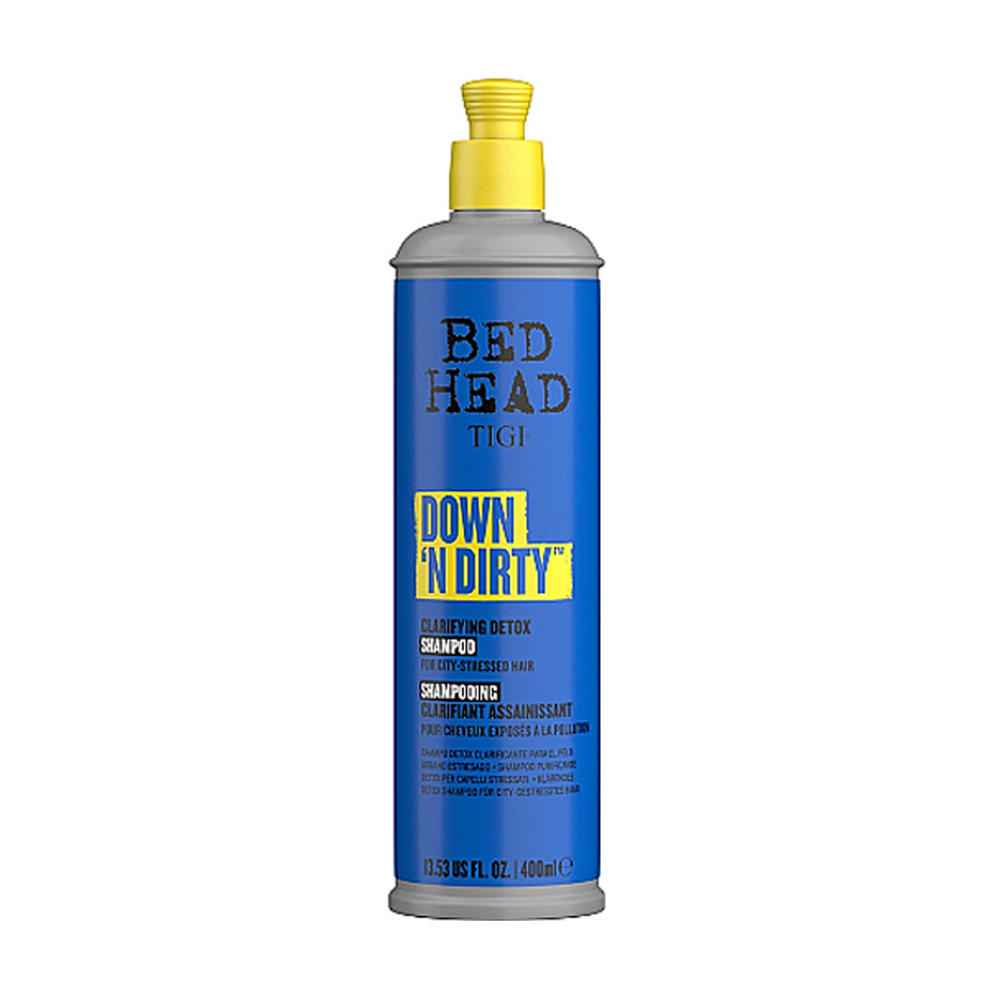 Очищувальний детокс-шампунь для волосся TIGI Bed Head Down 'N Dirty Clarifying Detox Shampoo, 400 мл